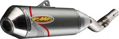 $404.99 • Buy FMF Q4 Spark Arrestor Slip-On Muffler Exhaust Honda CRF450R 05-08 041255