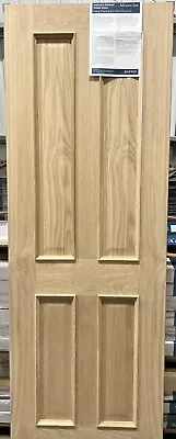 £59.99 • Buy OREGON WHITE OAK 4 PANEL FD30 FIRE DOORS 1981mm X 686mm X 44mm INTERIOR/EXTERIOR