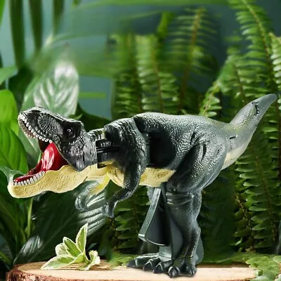 T-REX Dinosaur Toy Interactive Grabber Squeeze Trigger Hand Pincher Dino Game • £11.90