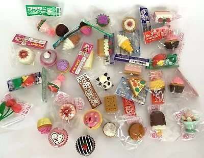 £39.53 • Buy Huge Lot Of 33 Iwako & Tomiko Japanese Chinese Erasers Rubber/Plastic