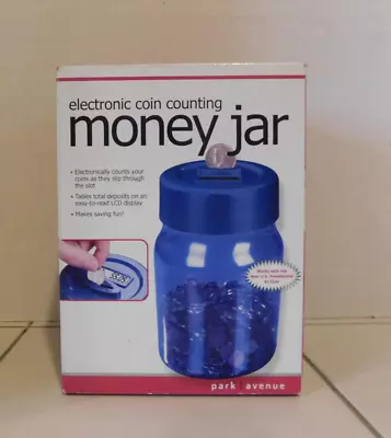 Park Avenue Electronic Coin Counting Money Jar • $16.99