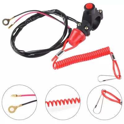 Boat Outboard Engine Motor Kill Stop Switch & Safety Tether Lanyard  43cc 49cc • $15.70