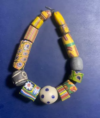 Antique Venetian - African Trade Beads - Millefiori Italian Glass • $15