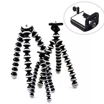 £5.40 • Buy Portable Universal Mini Tripod Flexible Octopus Gorilla Pods Camera Phone Holder