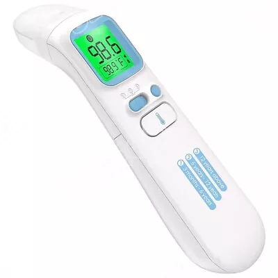 Thermometer For AFAC Infrared Digital Thermometer Forehead Ear Non-Contact UK • £7.79