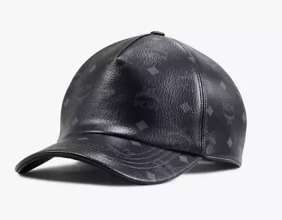 MCM Classic Adjustable Cap In Visetos MECBAMM01 Black - BRAND NEW WITH TAG • $300