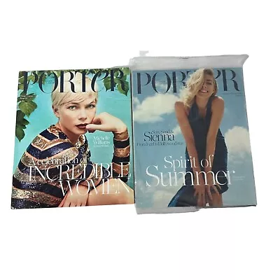 Porter Magazine Michelle Williams Sienna Miller 2016 Winter Summer Escape Lot • $22.49