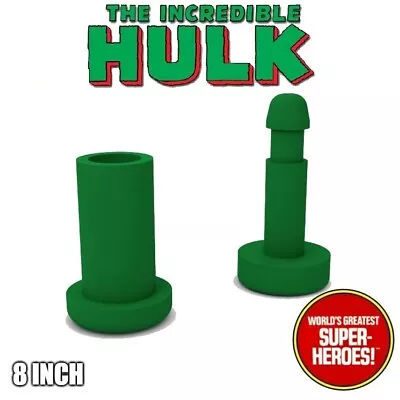 Mego Hulk Knee Pin Green 3D Printed For WGSH 8” Action Figure • $8.99