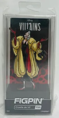$12.99 • Buy FiGPiN Disney Villains Cruella De Vil (755) Pin