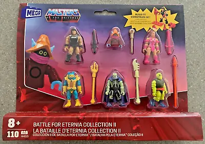 Mega Construx Masters Of The Universe Battle For Eternia Collection Set II 2 New • $69.99