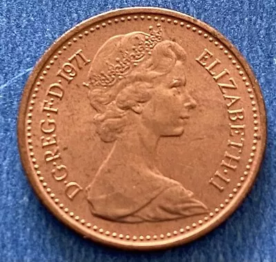 Elizabeth Ll  1971 Half Pence (1209) • £0.99