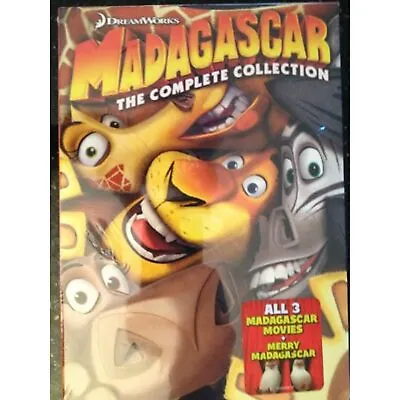 Madagascar: The Complete Collection (DVD 2012 4-Disc Set) • $19.61