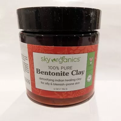 Sky Organics Indian Healing Clay With Detoxifying Bentonite Clay For Face 100% • $6.99