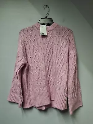 H&M Womens Pink Knit Sweater Size Small • $1