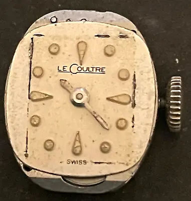 Vintage LeCoultre Women's Watch Movement Running Ticks 17j Swiss • $49.95