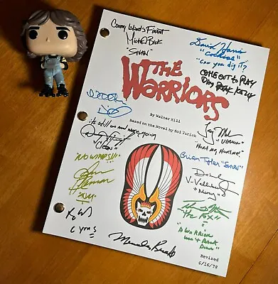 The Warriors Script Cast-Signed - Autograph Reprints - Warriors Movie • $24.99