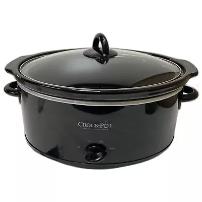 Crock-Pot SCV700-B2-WM1 Classic 7-Quart Manual Slow Cooker Black • $15.40