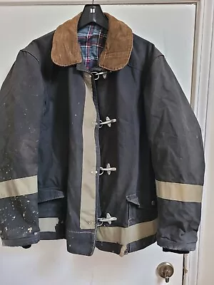 Globe Survivair Fire Fighters Turnout Coat Jacket Vintage Rare 44 • $85