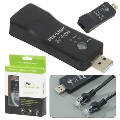 Adapter Ethernet Cable Smart TV LAN Adapter WiFi Dongle For Samsung Smart TV 3Q • $22.38