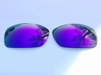 Engraved Polarized Purple Mirrored Replacement Oakley Hijinx Lenses • £12.99