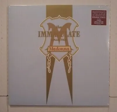 SEALED Madonna The Immaculate Collection 2LP REISSUE E.U. IMPORT 2018 • $39.99