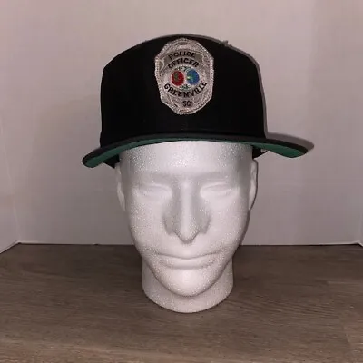 Vintage New Era Greenville South Carolina Police Officer Baseball Cap Hat • $30