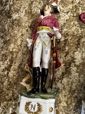 £10 • Buy Capodimonte Porcelain Napoleon Era Soldier Figure