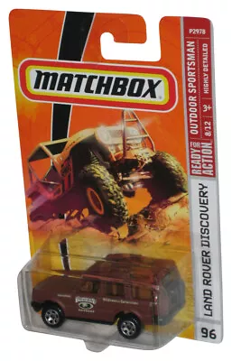 Matchbox Outdoor Sportsman 8/12 (2008) Brown Land Rover Discovery Toy Truck #96 • $29.98