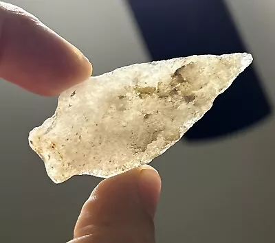 WOW TRANSLUCENT QUARTZ BARE ISLAND-PA Indian Artifact-NY NJ Arrowhead-LANCASTER • $17.50