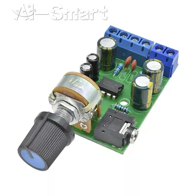 DC 1.8-12V TDA2822M 2.0 Channel Stereo Mini AUX Audio Amplifier Board Module AMP • £3.40