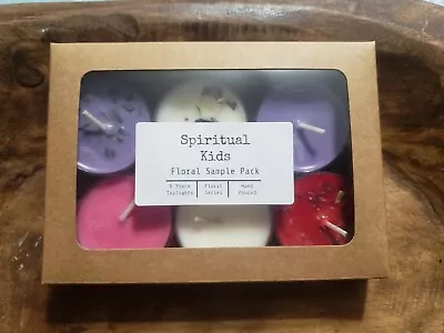 Floral Sampler Set 6ct Soy Tealights Hand Poured With Fragrant/Essential Oils  • $8.99