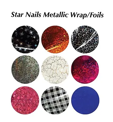 Star Nails Metallic Wrap/ Foils • $8.06