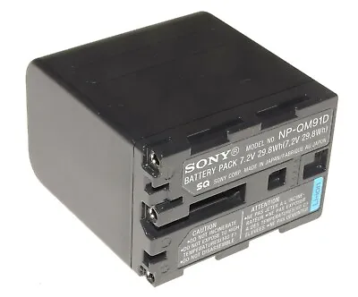Sony NP-QM91D Info Lithium Battery - 7.2v ~ 29.8Wh - Genuine Sony Product • £19.95