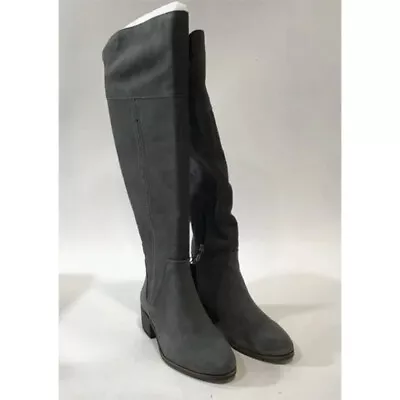 Vince Camuto Kochelda 2 Over The Knee Boot Sz 8 Wide Calf Graystone Verona • $90