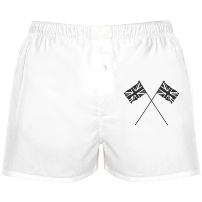 £12.99 • Buy 'Waving Union Jack Flags' Boxer Shorts / Underwear (BX038088)