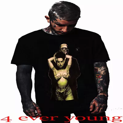 Frankenstein And Elvira  T Shirts Men's Sizes • $11.69