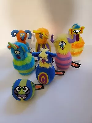 Melissa And Doug Monster Bowling 7 Piece Set Stuffed Animals Soft Toy  • $14.94