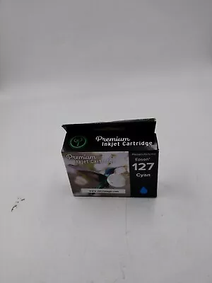  Premium Ink For Epson 127  E-T1272  (Cyan) Exp 12/2025 • $12.89