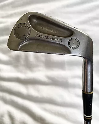 Vintage Titleist AC-108 Acushnet 7 Iron - Reg Steel Shaft - Right Handed 37.5” • $18