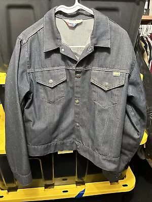 Vintage Sears Tough Skins Denim Jacket Men’s Sz 24 Chest 40 Button Up 70’s... • $19.90