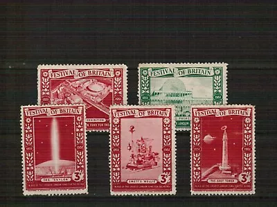 1951 Festival Of Britain Poster Stamps • £3.20