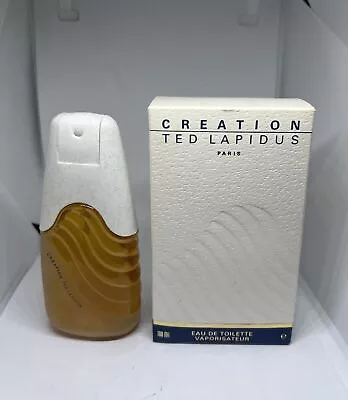 Creation By Ted Lapidus Perfume For Women 3.33 Fl /100ml EDT Spray VINTAGE NIB • $24.99