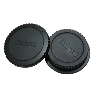 $0.99 • Buy 1 X Pack Rear Lens Cover + Camera Body Front Cap For Canon EOS EF DSLR SLR Lens