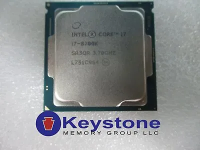 Intel I7-8700K SR3QR 8th Gen Core I7-8700 3.2 GHz Six Core Processor *km • $126.99