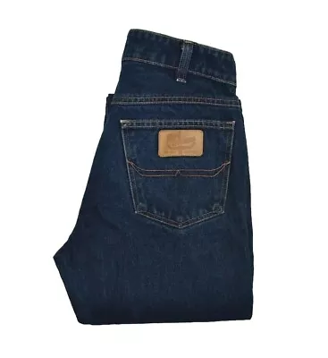 RM Williams Denim Jeans TJ788 Size 31 L Blue Straight Western Made Australia  • $35.50