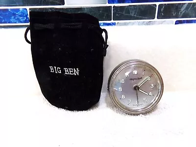 Vintage Magna Clock Big Ben Traveling Alarm Block Germany-no Base • $14.99