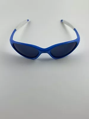 Oakley Minute Light Blue Frame Ice Iridium Lens White Icons Ear Socks UNC Blue • $249.99