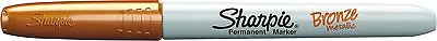 Sharpie Metallic Marker Pens Fine Point Permanent Gold Silver Bronze • £3.99