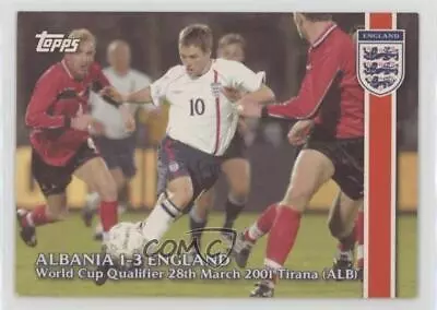 2002 Topps England Michael Owen Albania 1-3 England #56 • $3.42