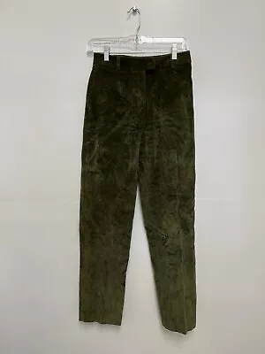 Vintage Babe Didrikson Green Corduroy Pants Size 4 • $40